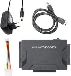 3.0 To IDE/SATA Converter Super 5Gbps Transfer External Hard Drive Adapter Kit Plug & Play Support Up To 4TB Drives