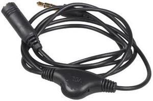 1m/3FT Black 3.5mm Male to Female Stereo Earphone Audio Extension Cable Cord Wire Earpiece Extension Cable With Volume Control