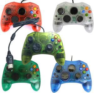 Transparent wired Gamepad Joystick Game Controller for Xbox