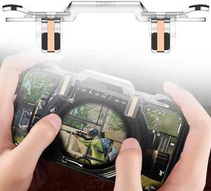 G2K Mobile Phone Gamepad Game Trigger Fire Button Handle For Shooter Controller Use For Smart Phone With screen protection