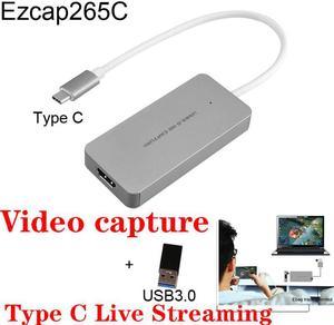 1080P Full HD Video Recorder 265C HDMI to TYPE C Video Capture Card Device For Windows Mac Linux Support Live Streaming