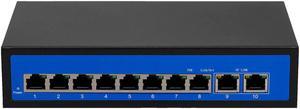 8 Port Gigabit Network Switch Gigabit Ethernet Network Desktop Switch 20Gbps for IP Camera Wireless AP EU UK US Plug