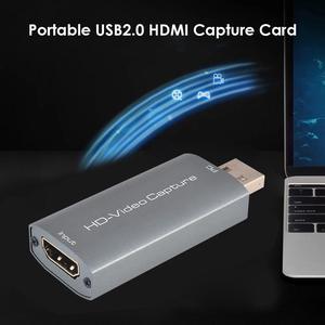 1080P Video OBS Adapter for Live Streaming Video Tuner Card Recorder Box HD Video Portable USB2.0 HDMI Tuner Card