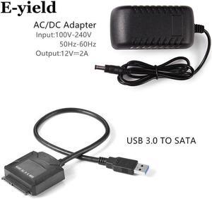 Sata Adapter Cable USB 3.0 to Sata Converter 2.5 3.5 inch Super Speed Hard Disk Drive for HDD SSD USB 3.0 to Sata Cable