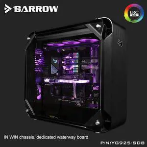Waterway Plate Waterway Boards for INWIN 925 Case Aurora For  CPU Water Block & Single GPU Building YG925-SDB