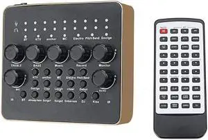 Live Sound Card Microphone Set Device External Recording Singing for Mobile Phone o Live Broadcast