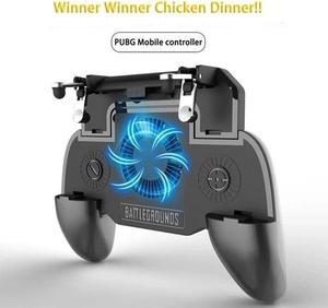 3 in 1 Mobile Gaming GamePad with Cooler Cooling Fan with Mobile Power Game Handle Mobile Games Controller Gamepads