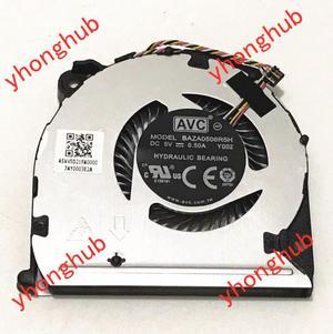 BAZA0506R5H Y001 DC 5V 0.5A 4-Wire Laptop Cooling Fan