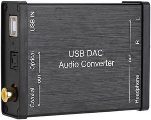 DAC Audio Converter for Speaker Headphone  Audio Sound Card Microphone Digital to Analog DAC Audio Converter Audio Sound