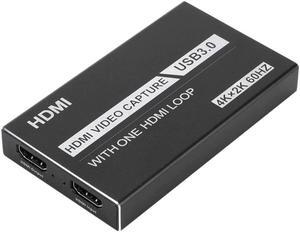 Video Capture Card OBS Recorder 4K Capture Card USB To  Converter Game Capture Card Live