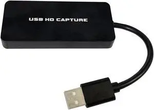 Card 60fps HDMI To USB UVC Audio Game Live Stream Universal Portable Accessories High Speed 1080P HD VCR Player