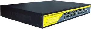 24 Port POE Switch 24+2+2Built-in support IEEE802.3AF/AT Vlan Up to 250m Plug & Play Network Switch