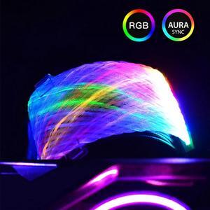 Case Accessory 24 Pin Net Type  RGB Light Cord Sync Power Extension Cable