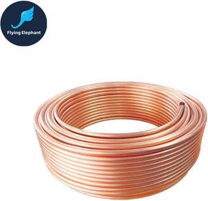 1M OD2 4 6 8 10 12mm Pure Copper Water Cooling Tube Laptop Water Cooling Copper Hose
