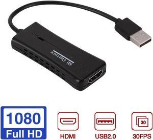 4K Live Streaming PC USB 2.0 Gaming Drive  Webcasting HDMI Video  Card Device Grabber  Box 1080P 30fps