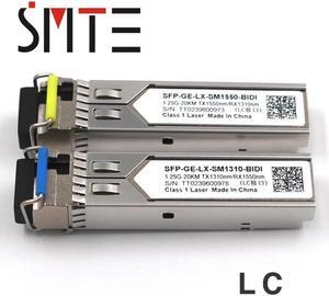 1 pair 1.25G BiDi SFP TX1490nm/RX1310nm TX1310nm/RX1490nm LC compatible FTM-9912C-SL10G Transceiver module SFP for OTDR