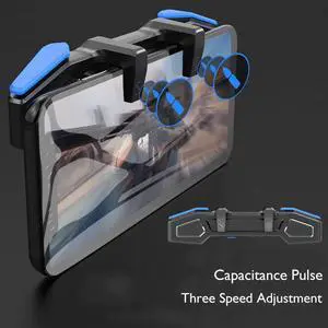 Mobile Gaming Controller Capacitance Pulse PUBG Gamepad For Iphone Android Plug and Play Game Trigger Joystick Grip