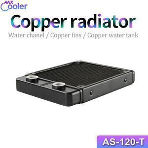 Aluminum Radiator Computer Water Cooled Row black/white Heat Exchanger for PC water cooling