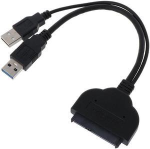 3.0 to SATA3 22Pin Data Power Cable Adapter Converter for HDD 2.5 Inch Hard Disk Disc Driver