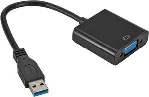 3.0 to VGA Video Display Adapter 1080P Multi-Display External Converter Cable for Laptop PC Monitor Projector Windows 7/8