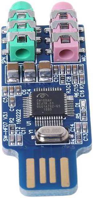 USB Drive  Sound Card Laptop Computer External Sound Card Module Dropship