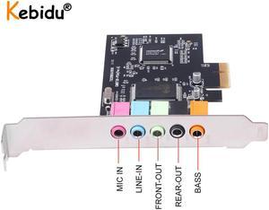 5.1CH PCI Sound Card CMI8738 Chipset Audio Digital Sound Card Desktop Pci Sound Card 5.1 Channel