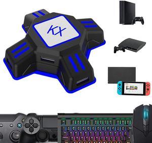 Gamepad Controller Gaming Keyboard Mouse Converter Portable Video Game Keyboard Mouse Adapter For Switch/Xbox/PS4/PS3