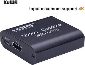 HDMI Video Capture with Loop out USB2.0 Card Grabber Streaming Live Broadcast Video Recording