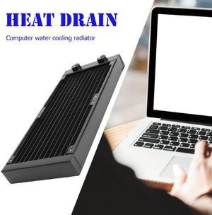 Cooler Water Cooling 12 Tubes Aluminum Radiator CPU Heat Sink Exchanger Computer cooling accessories