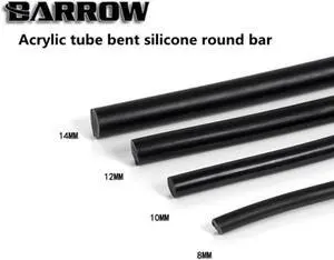 cooled elbow High temperature resistant Fold-proof Silicone round rod Rubber strip  8-10-12-14mm GJSGW-10