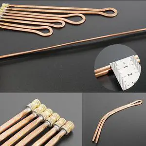 water cooling set 4*3 copper flat loop tube soft and easy to bend manual DIY modified joint copper tube