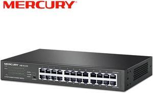 SG124D 24 Port Gigabit Switch 10/100/1000Mbps Ethernet Network Desktop Rack Switch