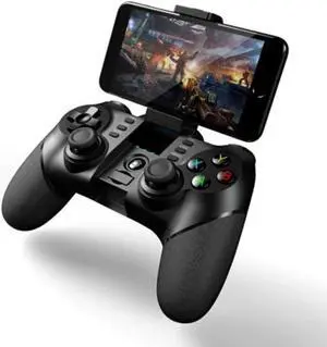 KEN Analog function L2 /R2 Bluetooth Wireless Game Controller Gamepad Joystick for Android iPhone  with 2.4G Receiver