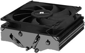 AXP90 FULL BLACK 47mm 4 Heatpipe low profile Case CPU Cooler MINI ATX HTPC CPU Cooling For  1155 1156  AM4