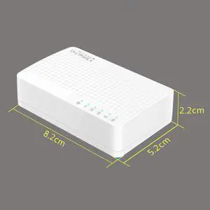 Case mini ethernet switch 4 port desktop network SOHO RJ45 LAN HUB Small switch for Home 100