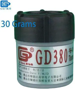 Brand Thermal Conductive Grease Paste Silicone 380 Heatsink Compound Net Weight 30 Grams High Performance Gray For CPU CN30