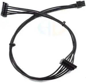 6Pin to Dual SATA SSD Power Supply Cable MINI 6Pin Turn 2 x SATA Hard Drive Power Cord For Dell Main Board Interface 6Pin to Dual SATA SSD Power Supply Cable MINI 6Pin Turn 2 x SATA Hard Drive Power Cord For Dell Main Board Interface