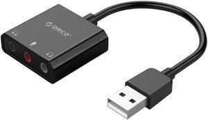 USB 2.0 External Stereo Sound Card Audio Adapter No Driver Needed for Desktop Laptop PC Computer Driver- sound card