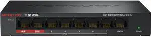 8 ports 7PoE 65W 1000Mbps data CCTV Camera Switch Plug&Play Network PoE Switch for Camera AP etc Desktop Ethernet Network Switch