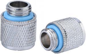 Quality 2PCS G1/4 2 Points Soft Tube Compression Fitting Watercooling for Computer Water Cooling System