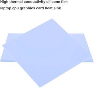 100x100mm 0.5mm 1mm 2mm Silicone Thermal Pad Sheet Computer PC CPU Graphics Chip Heat Sink Heatsink