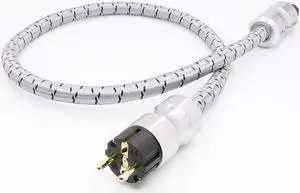 Krell HIFi Power Cable CRYO-156 US AC Power Cord Power Cable Schuko Audio CD Amplifier AMP US power cables EU US Plug Cable