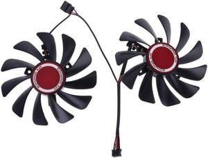 2pcs 95mm FDC10U12S9-C CF1010U12S Cooler Fan for  Radeon RX580 RX590 Graphics Card Cooling Fan