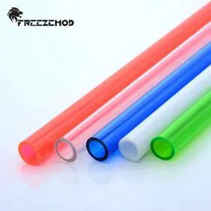 PEHDCO14 computer water cooling PETG tube 10*14mm high quality PETG hard tube coloful 50CM.