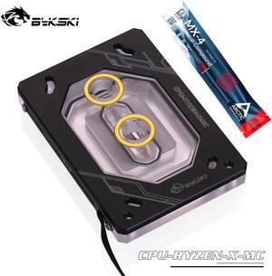 Thermal Paste  mx-4 + RYZEN3000 RyzenAM3/AM3+/AM4 1950X TR4 X399 X570 CPU Water Block Copper Radiator Water Cooler