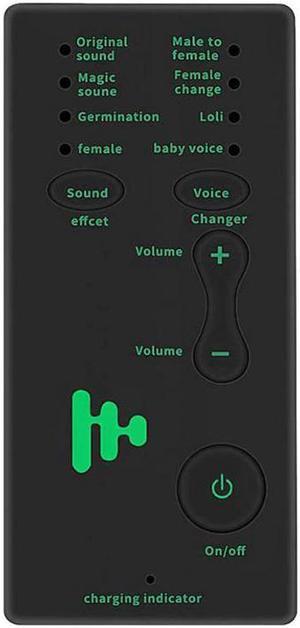 2020 Hot Sale! Mini Portable Voice Changer Voice Modulator With Adjustable Voice Functions Phone Computer Sound Card Microphones