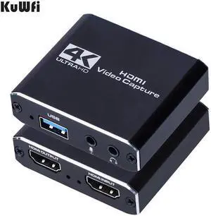 Video Capture Card for Live Streaming 1080P 4K USB 3.0 HDMI Video Capture Card Switch Game for PS4 Xbox Recording Box