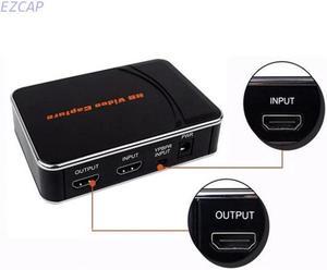 2017 New reproductor vhs, capture 1080P HDMI/YPbPr video to HDMI, USB Flash disk directly, no pc need,