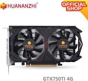 GTX 750TI 4G graphics card 128Bit GDDR5 5000MHz 1020MHz HDMI DVI DP 28Nm 640Units 70W GTX 750TI 4G Video Car