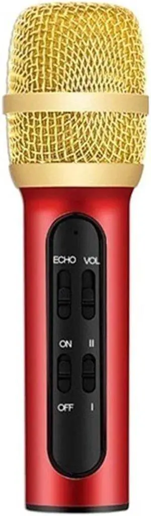 Live Broadcast Condenser Sound Card Microphone Aluminum Alloy Process Mobile Phone Live Singing Microphone